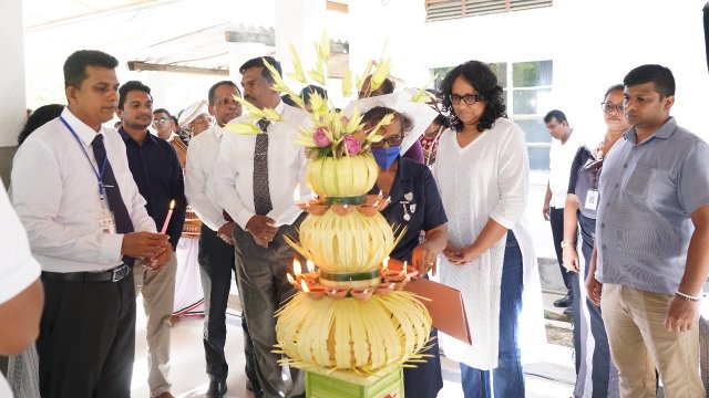 වික්ටෝරියා නිවාස සංකීර්ණයේ නව බහුකාර්ය ගොඩනැගිල්ල විවෘත කිරීම